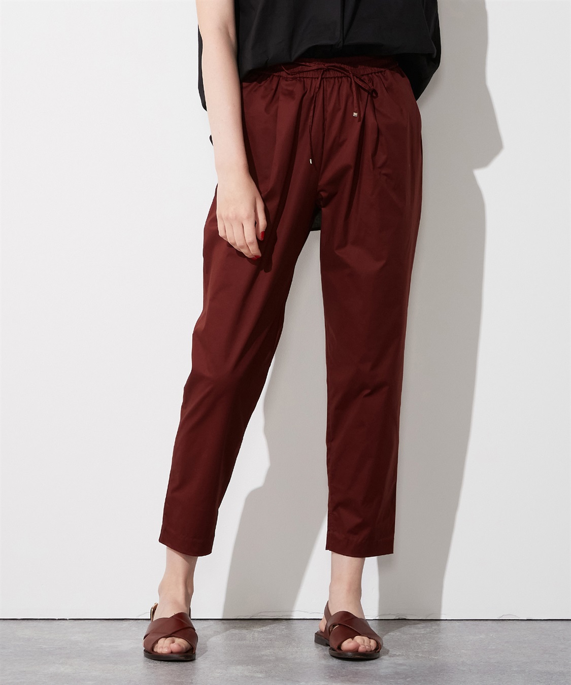 LE SOUK HOLIDAY タックテーパードパンツ_sub_7