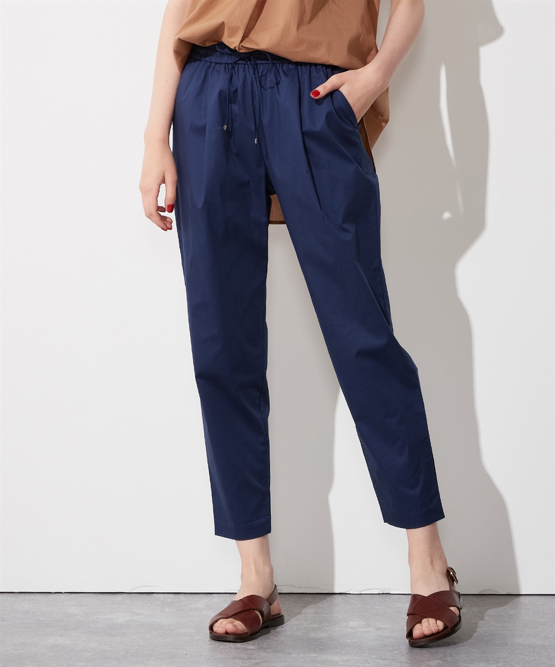 LE SOUK HOLIDAY タックテーパードパンツ_sub_11