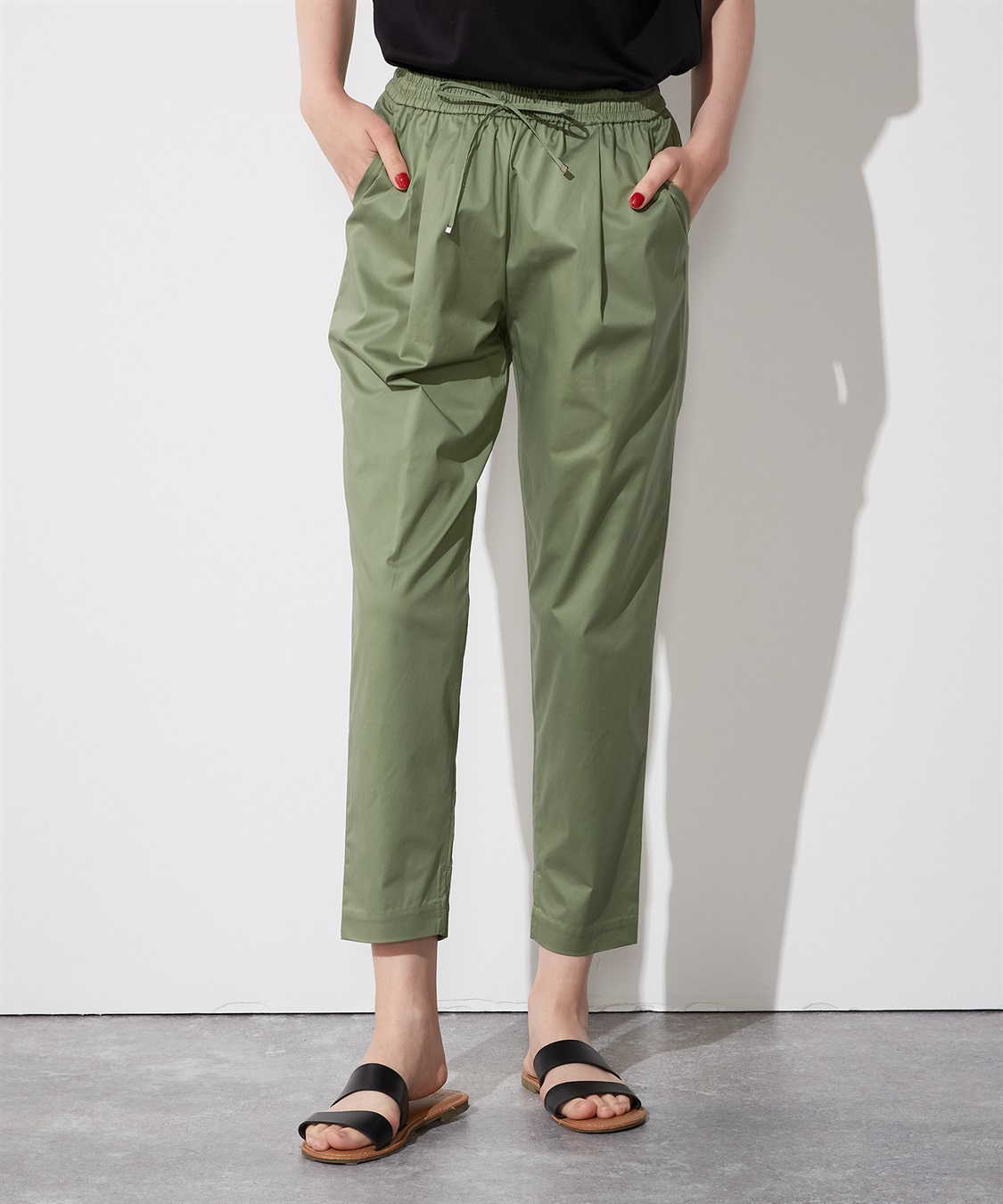 LE SOUK HOLIDAY タックテーパードパンツ_sub_12