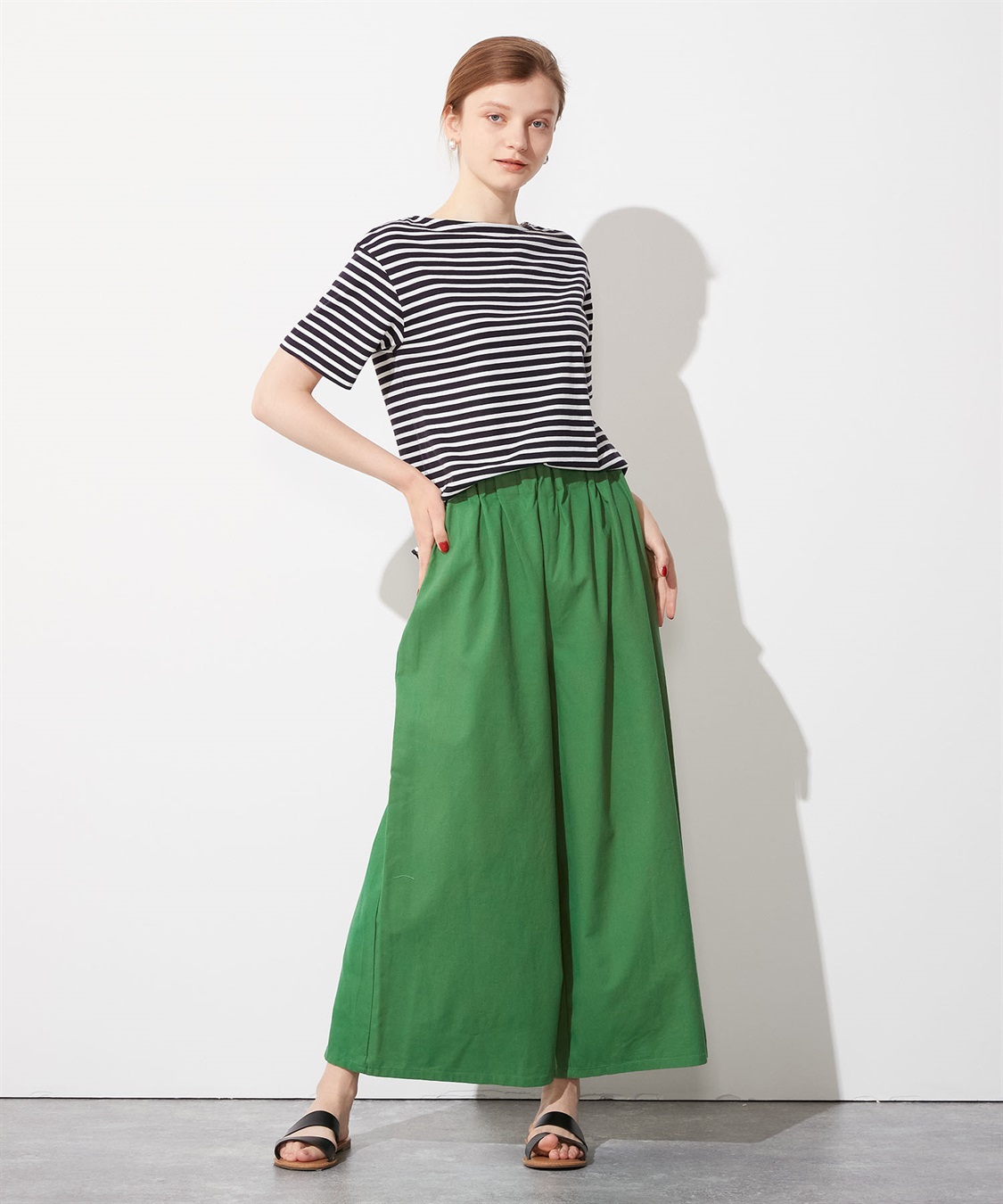 LE SOUK HOLIDAY カラーワイドパンツ_sub_8