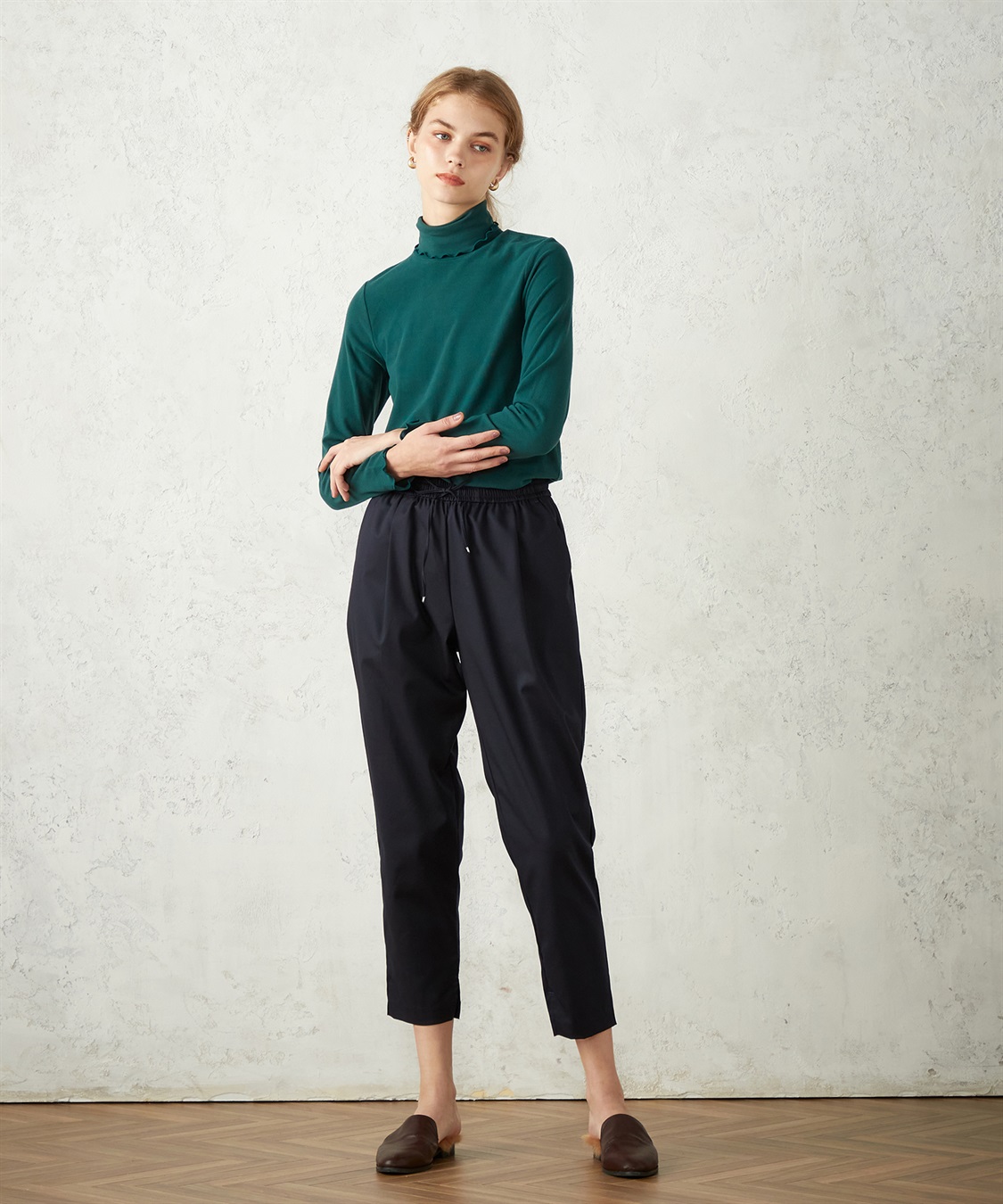 LE SOUK HOLIDAY タックテーパードパンツ_sub_14