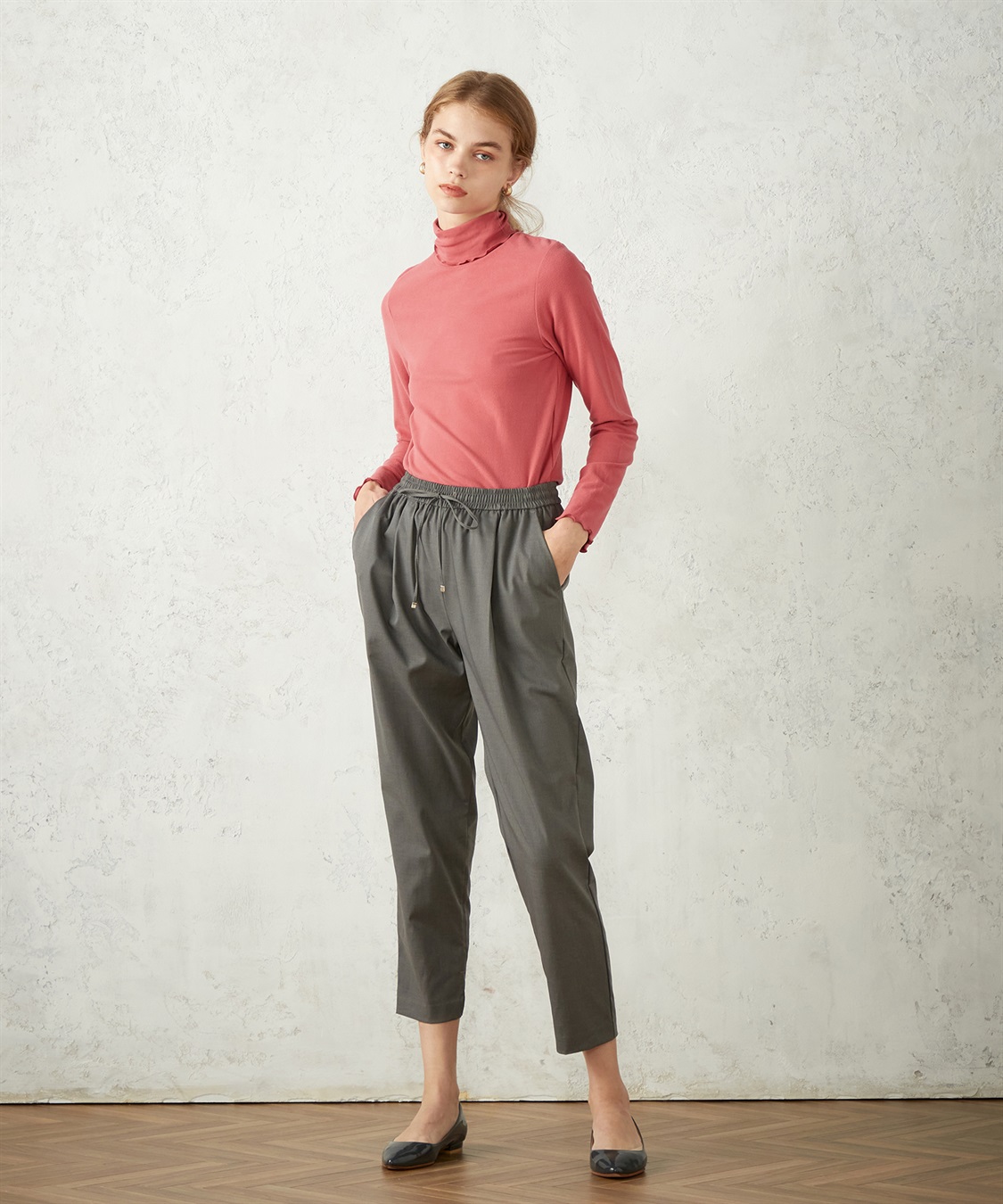 LE SOUK HOLIDAY タックテーパードパンツ_sub_16