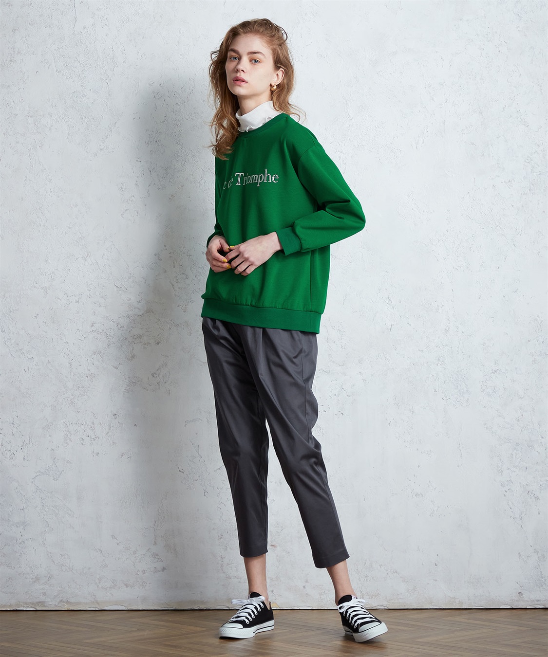 LE SOUK HOLIDAY タックテーパードパンツ_sub_13