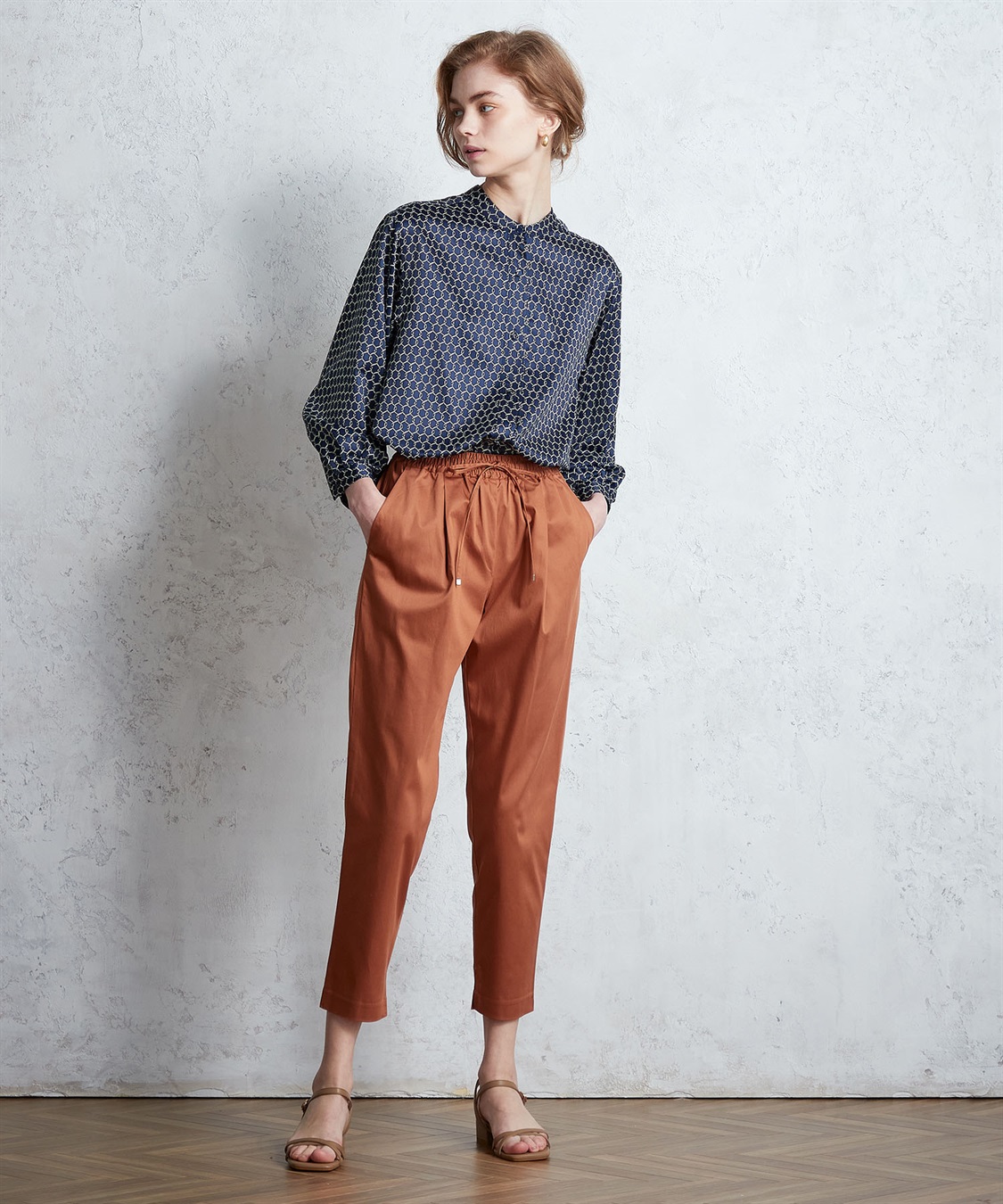 LE SOUK HOLIDAY タックテーパードパンツ_sub_16