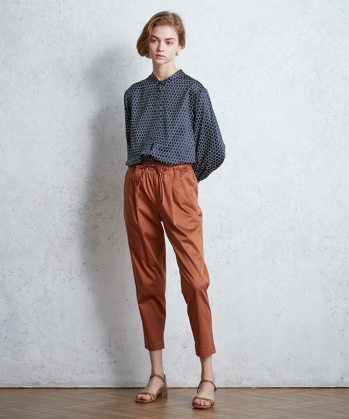 LE SOUK HOLIDAY タックテーパードパンツ_sub_17