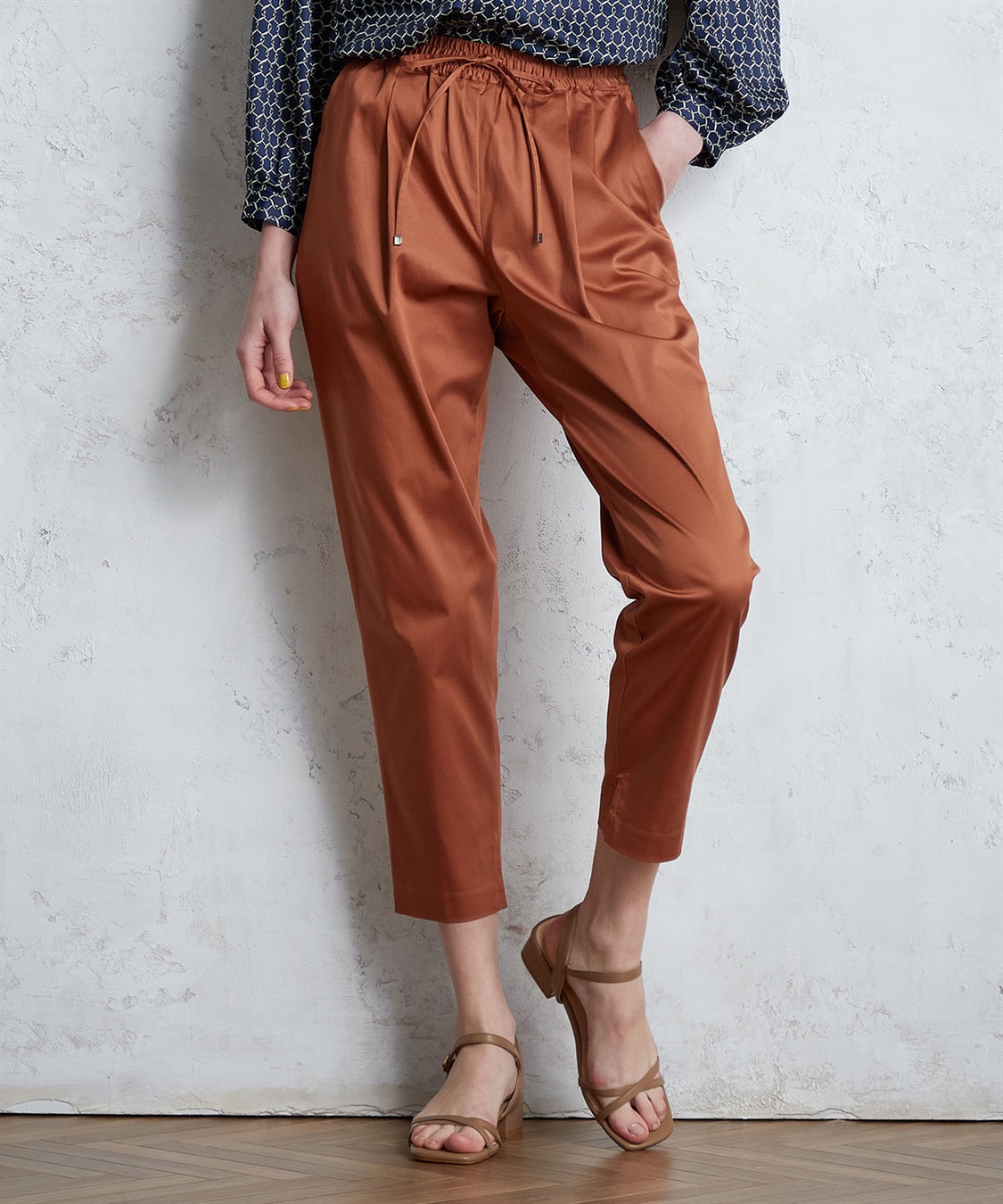 LE SOUK HOLIDAY タックテーパードパンツ_sub_18