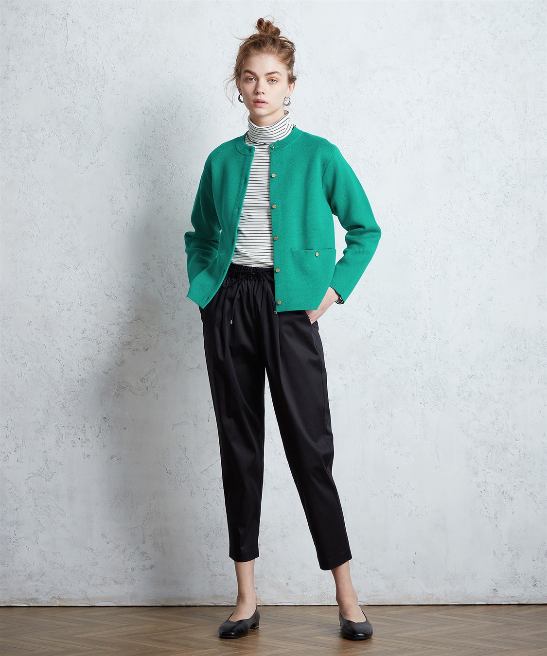 LE SOUK HOLIDAY タックテーパードパンツ_sub_21