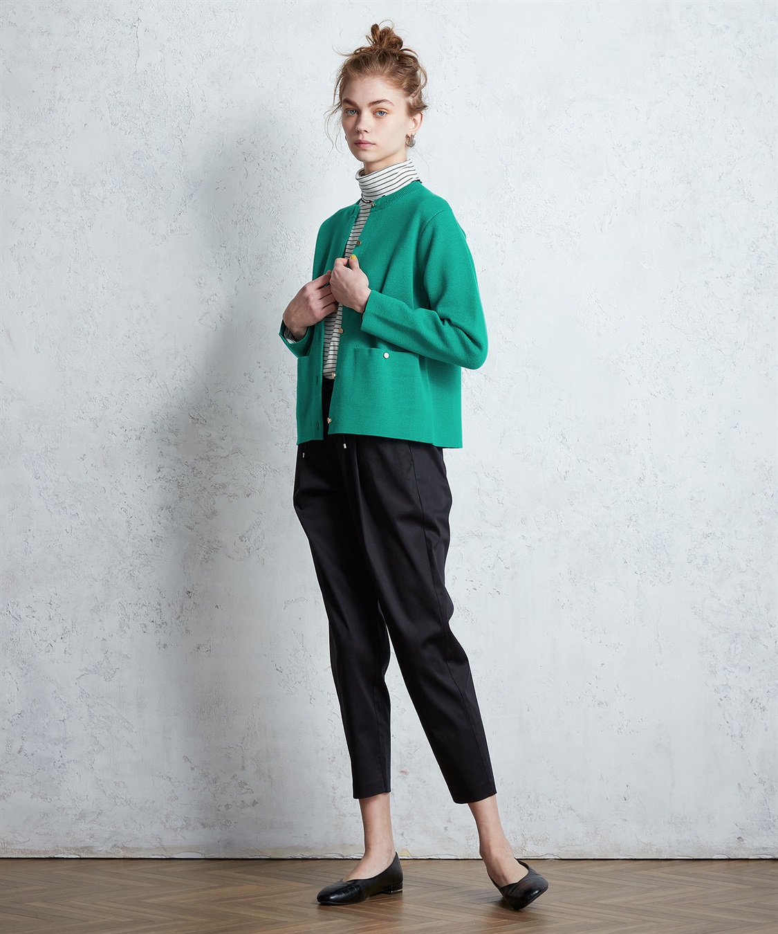 LE SOUK HOLIDAY タックテーパードパンツ_sub_22