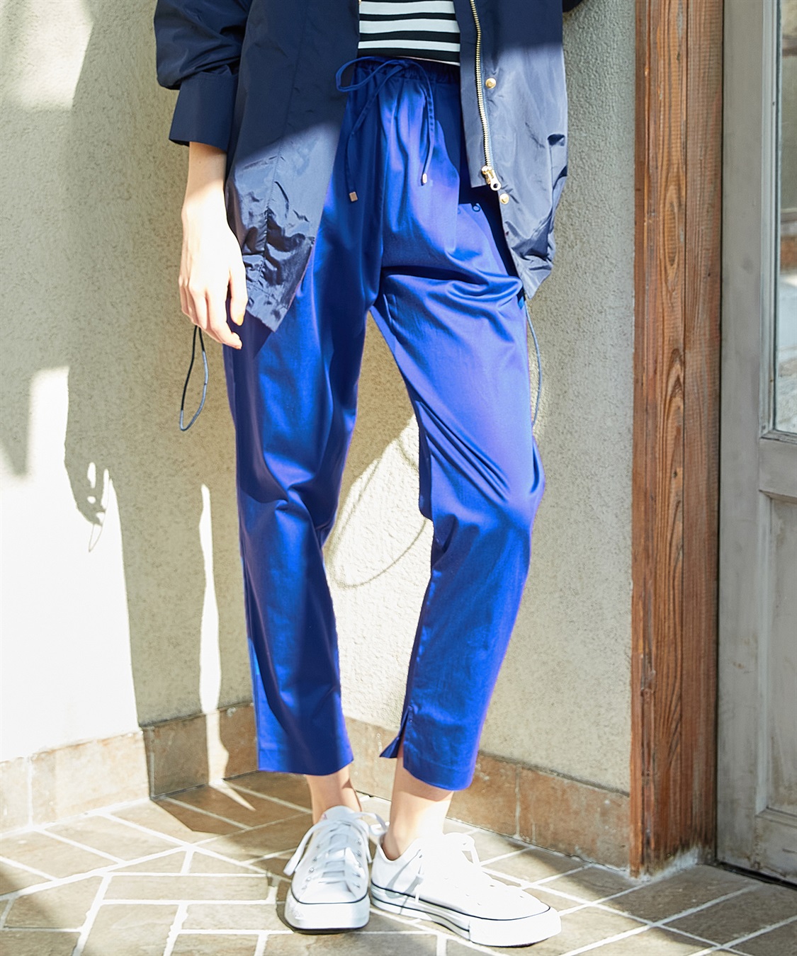 LE SOUK HOLIDAY タックテーパードパンツ_sub_27