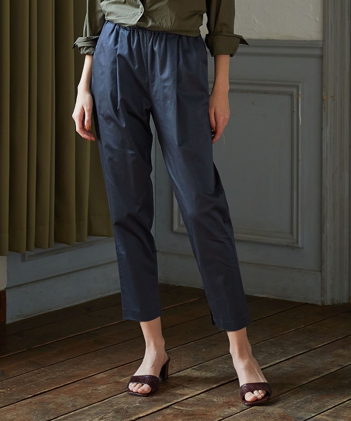 LE SOUK HOLIDAY タックテーパードパンツ_sub_28