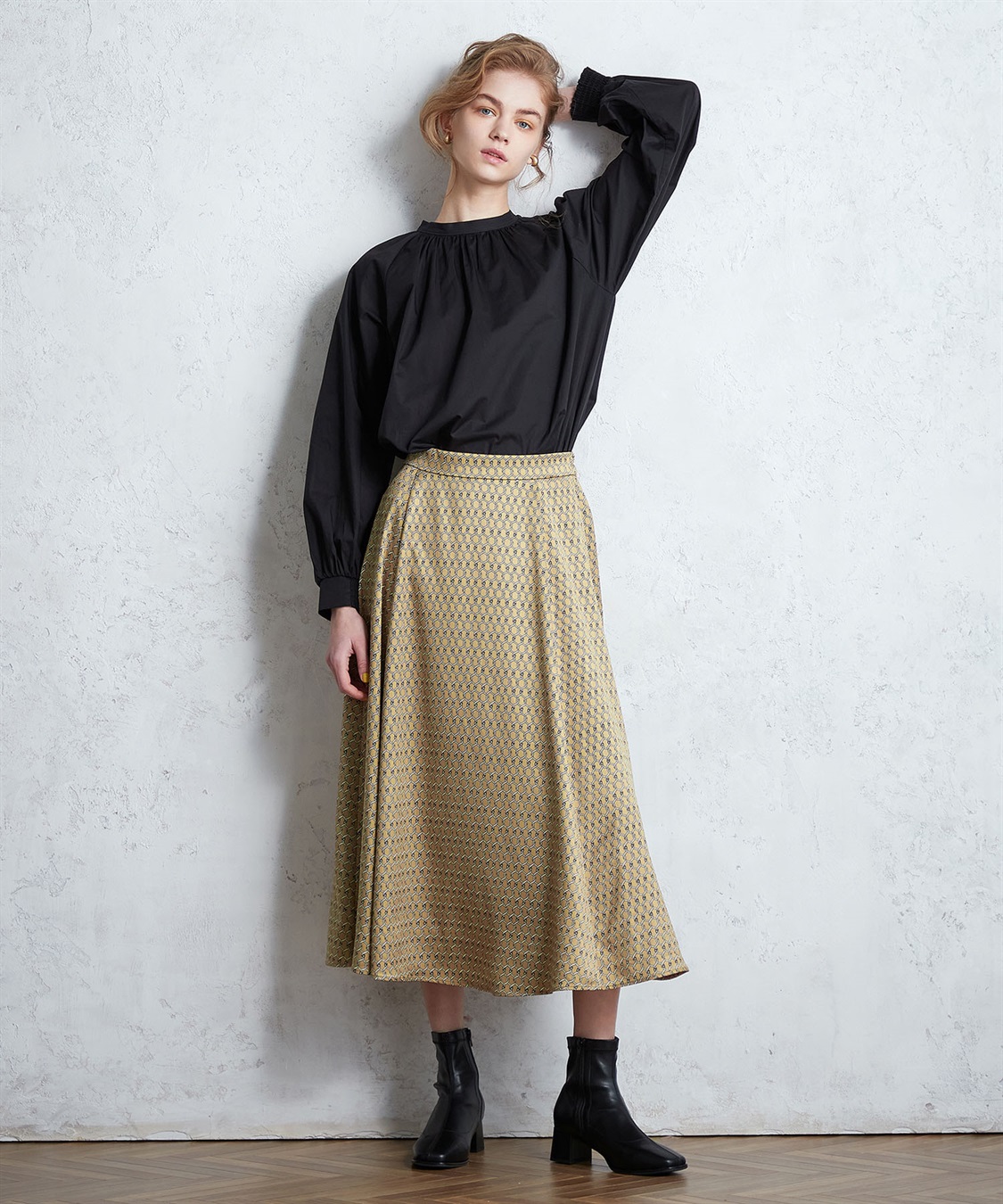 LE SOUK HOLIDAY モチーフプリントスカート_sub_1