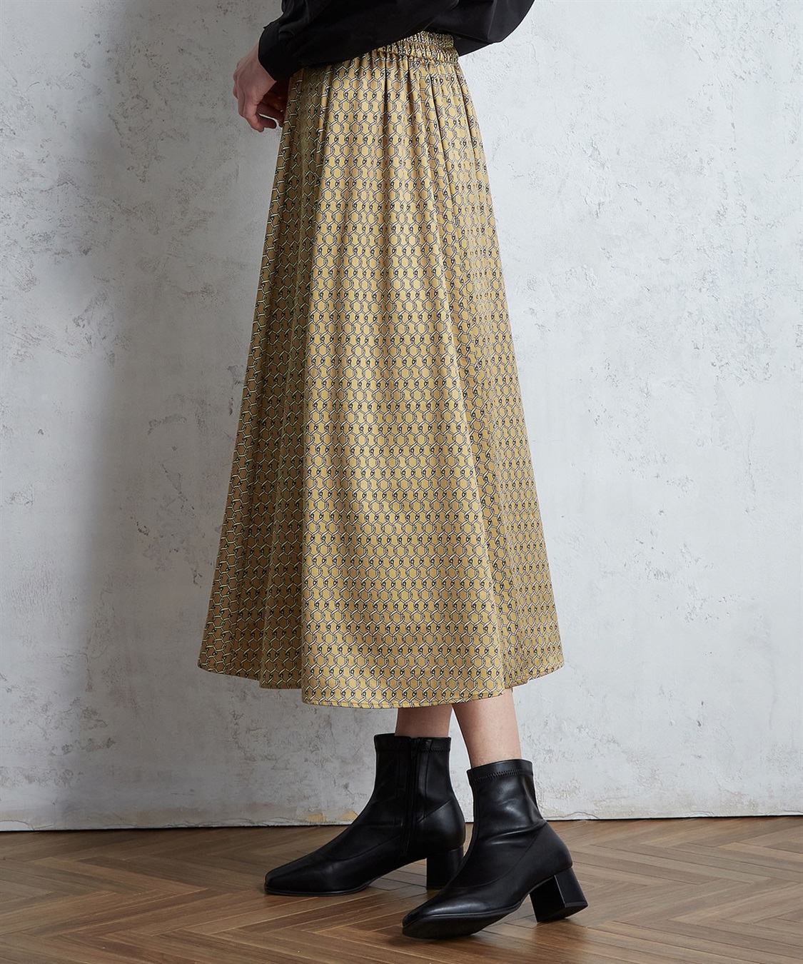 LE SOUK HOLIDAY モチーフプリントスカート_sub_5