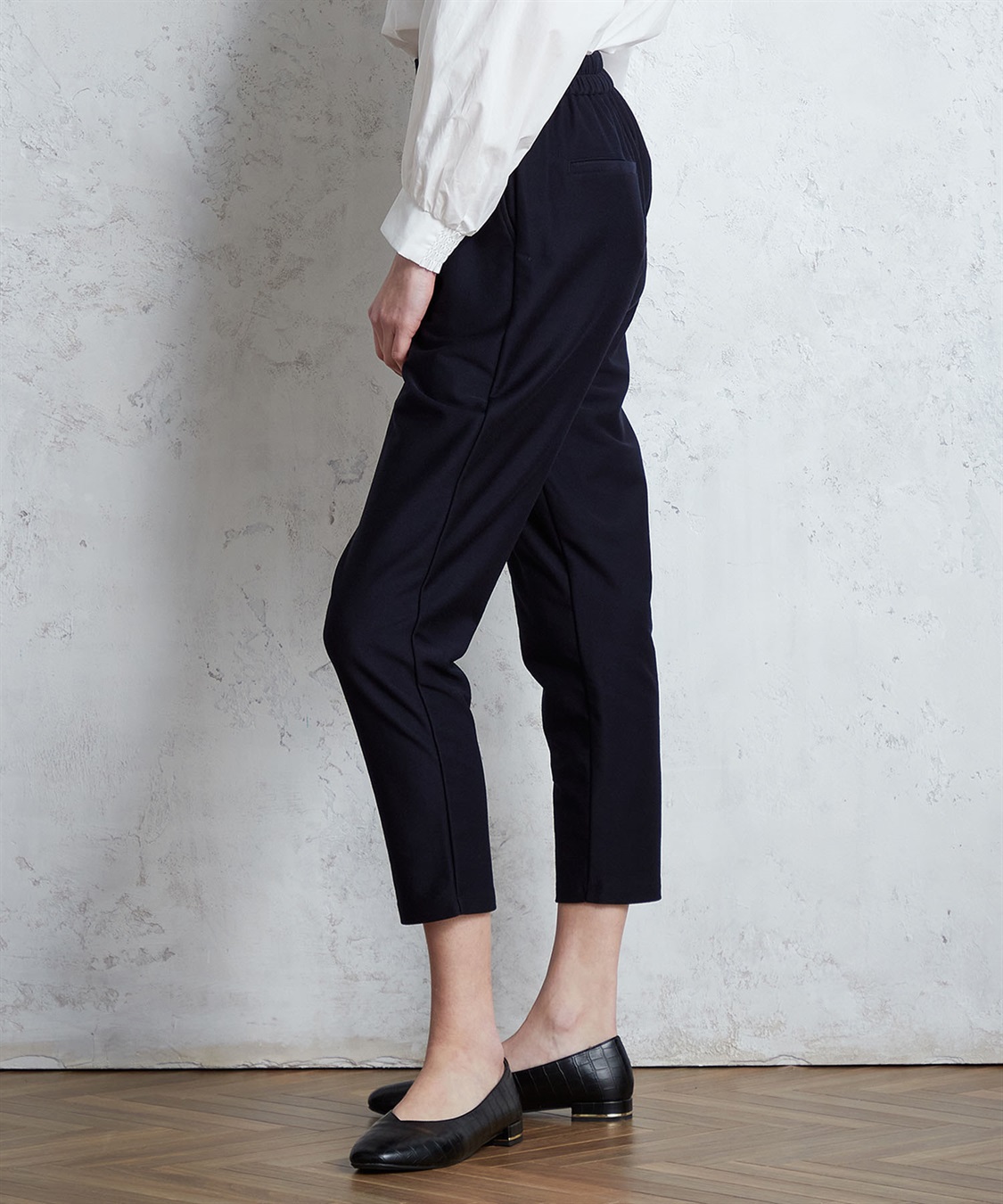 LE SOUK HOLIDAY ツイルストレッチテーパードパンツ_sub_4