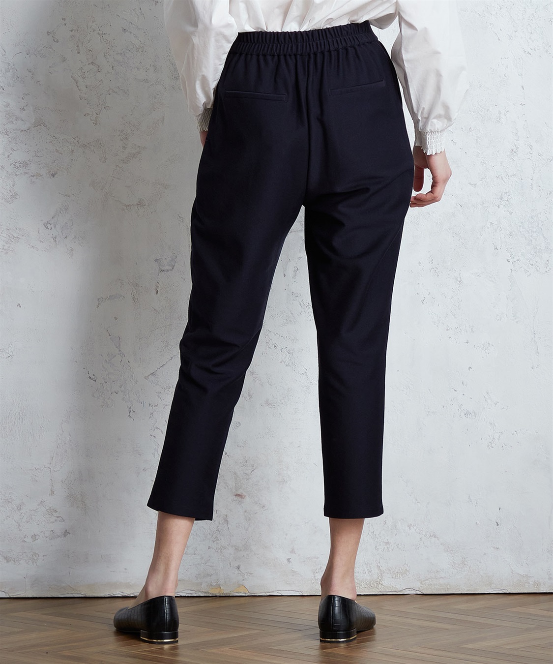 LE SOUK HOLIDAY ツイルストレッチテーパードパンツ_sub_5