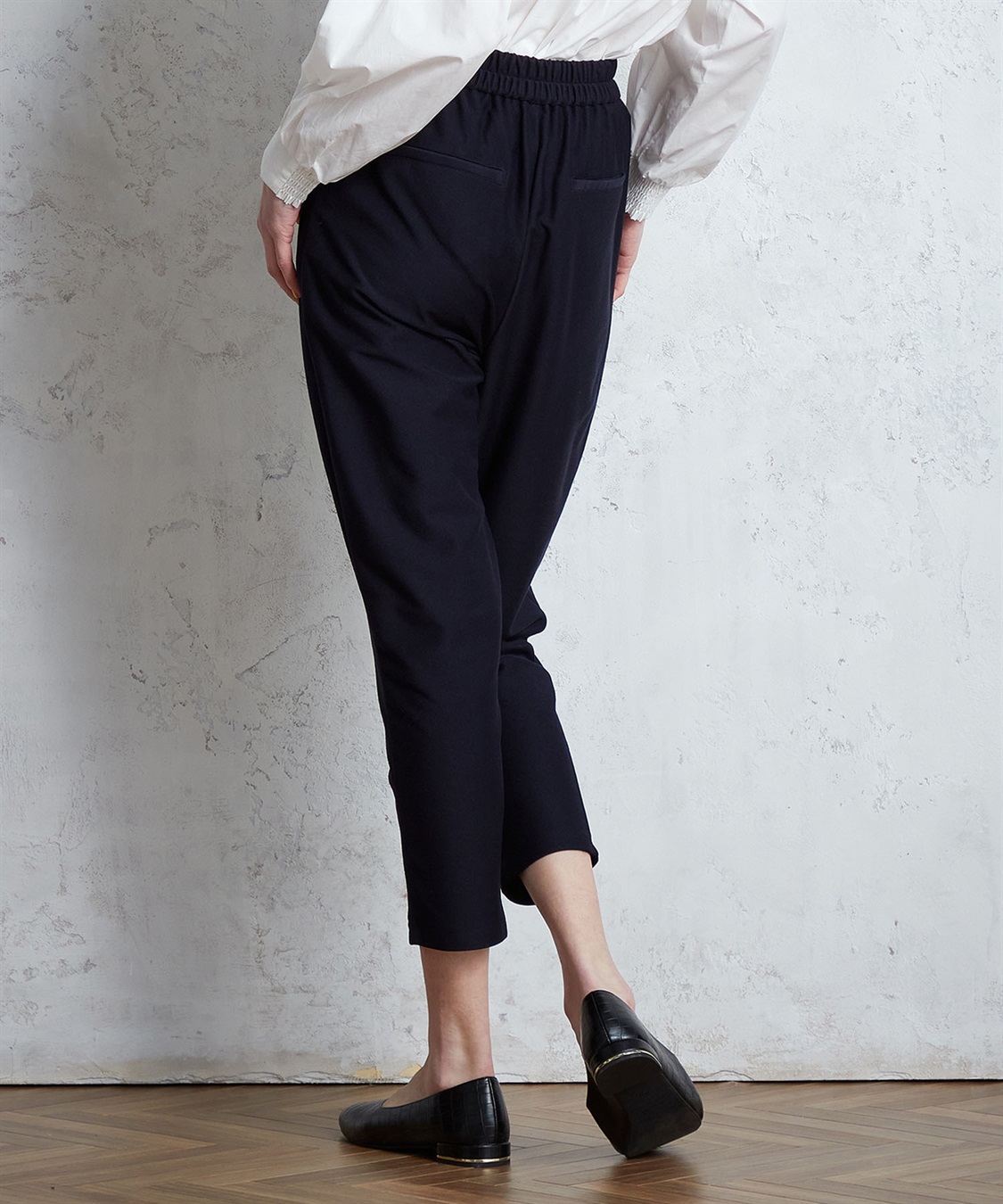 LE SOUK HOLIDAY ツイルストレッチテーパードパンツ_sub_6
