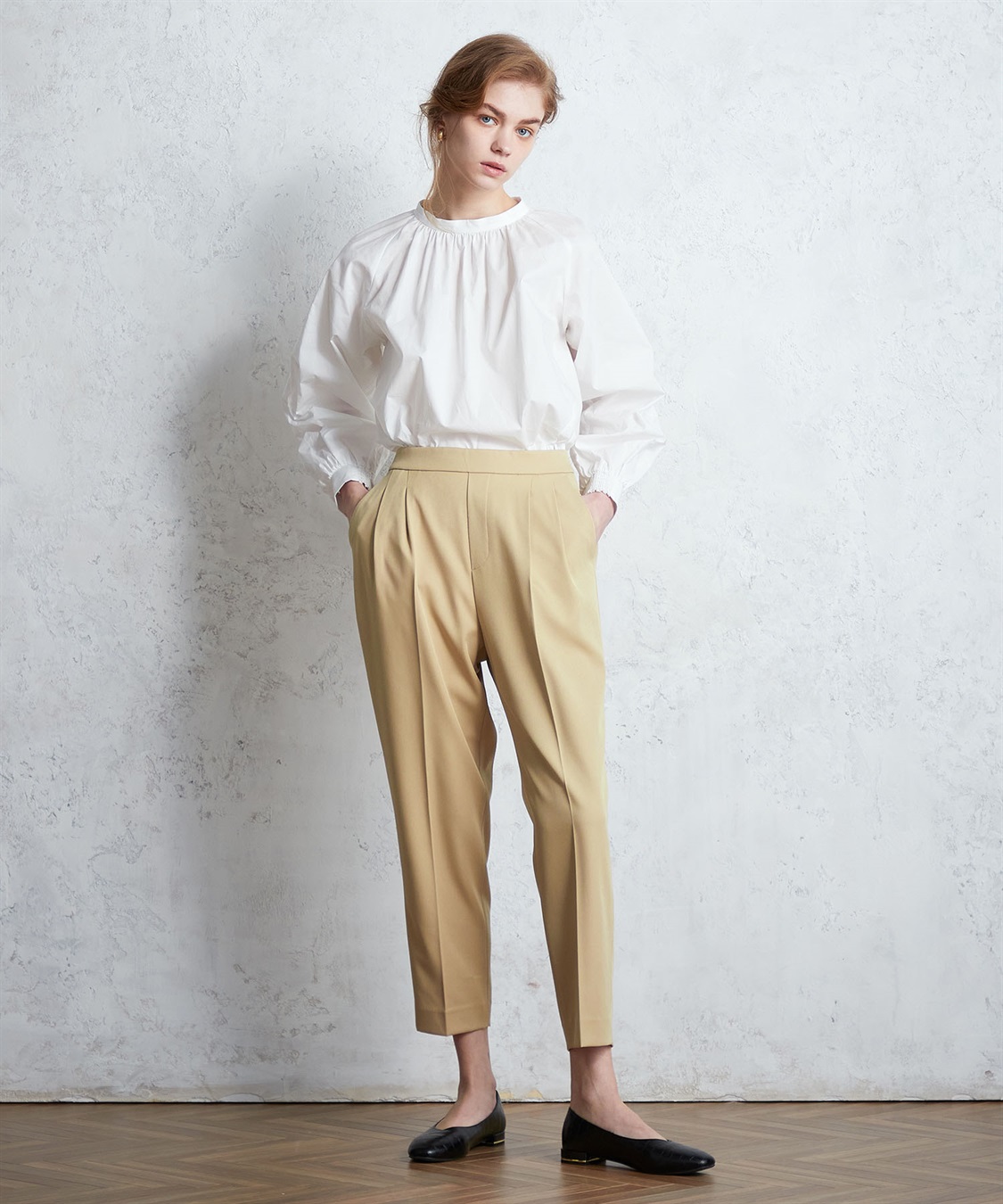 LE SOUK HOLIDAY スマートテーパードパンツ_sub_3