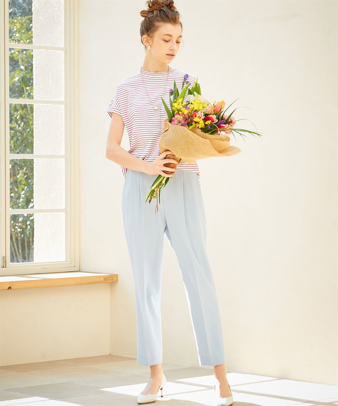 LE SOUK HOLIDAY スマートテーパードパンツ_sub_29