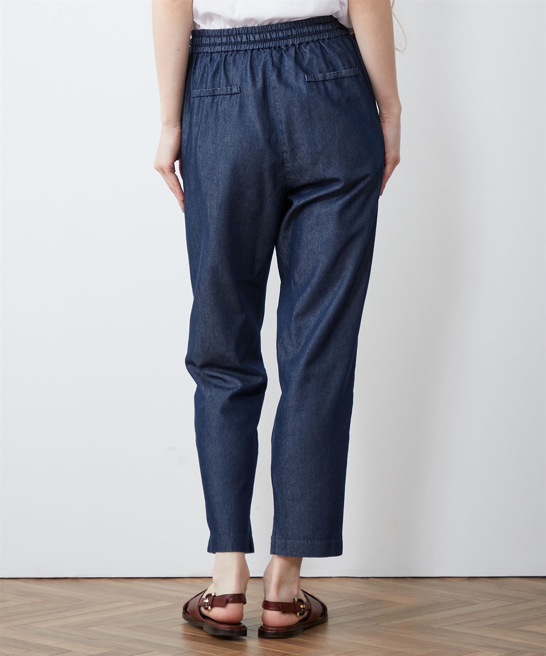 テンセルデニムテーパードパンツ LE SOUK HOLIDAY｜クロスプラス公式