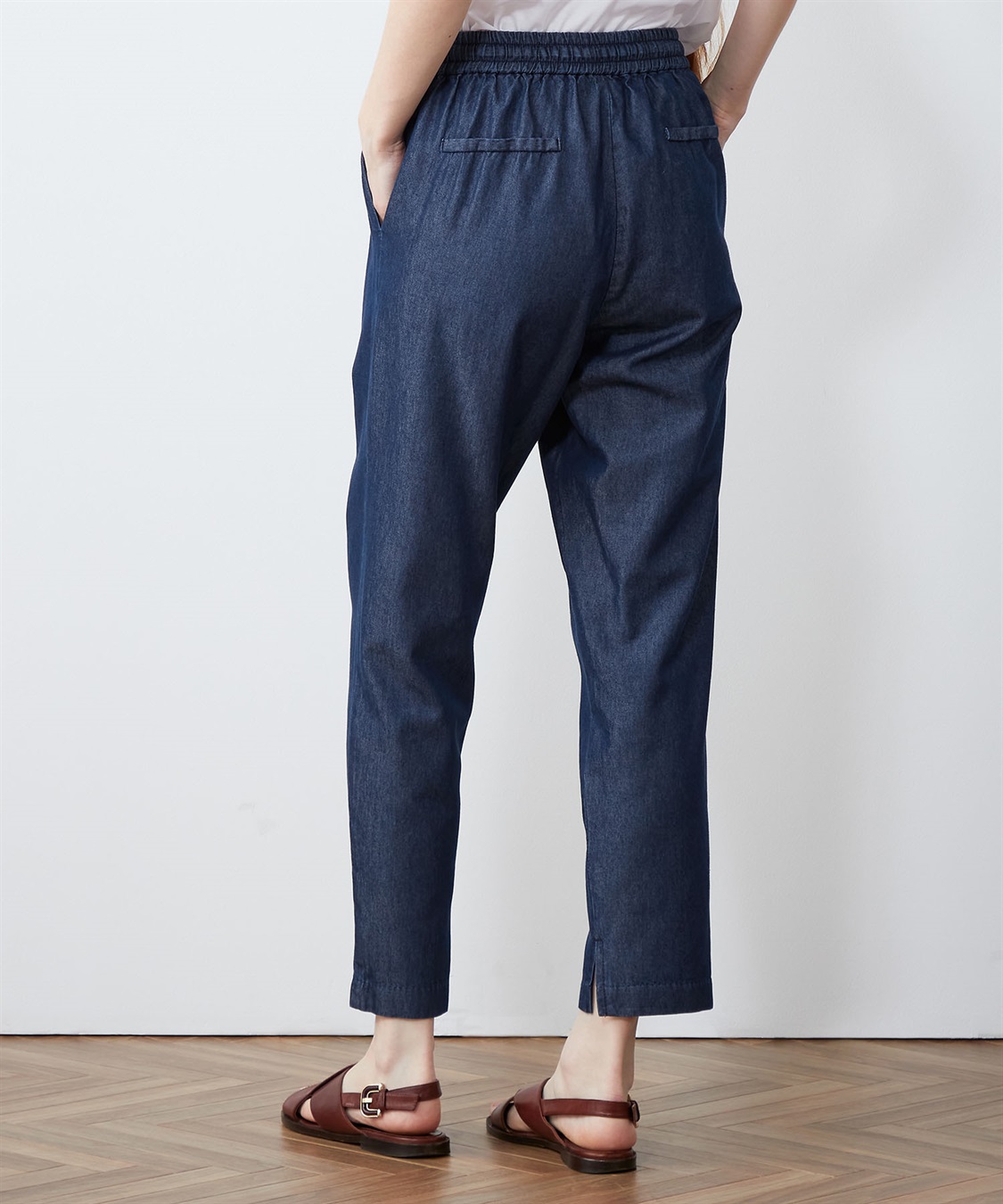 テンセルデニムテーパードパンツ LE SOUK HOLIDAY｜クロスプラス公式