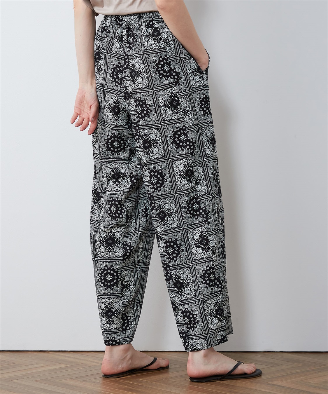 LE SOUK HOLIDAY プリントパンツ_sub_4
