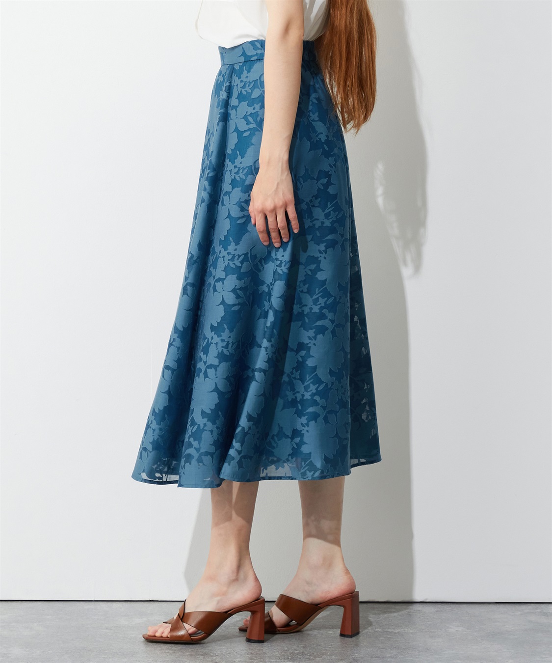 【Loulou seoul】BonBon Floral Layered Skirt ★ スカート セール】Confetti all over woven ruffle skirt（スカート