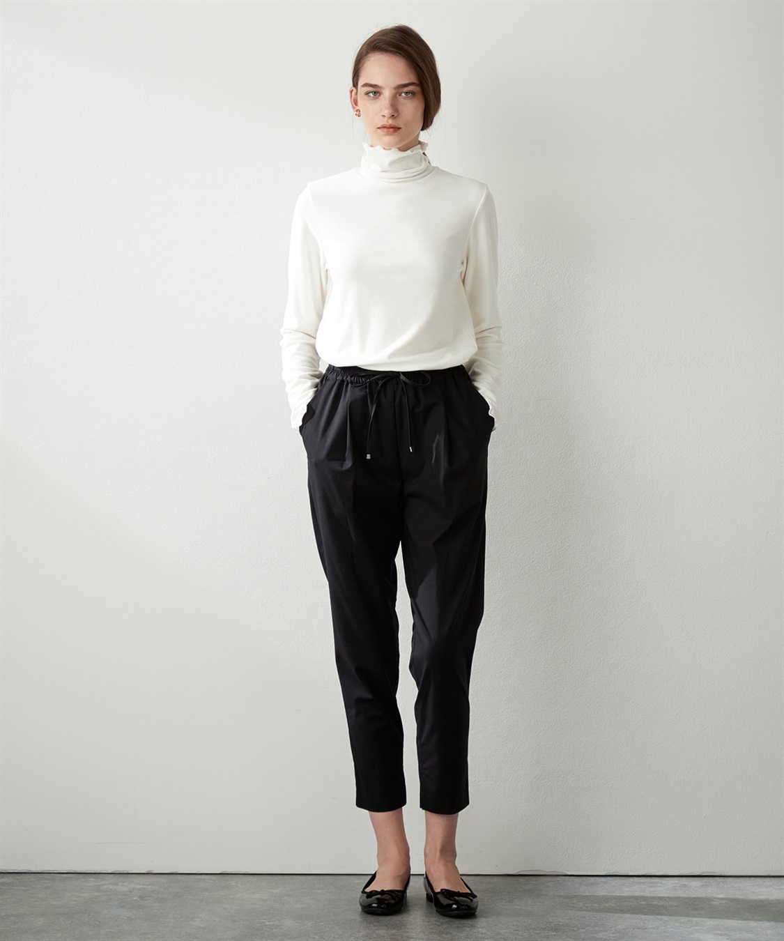 LE SOUK HOLIDAY タックテーパードパンツ_sub_5