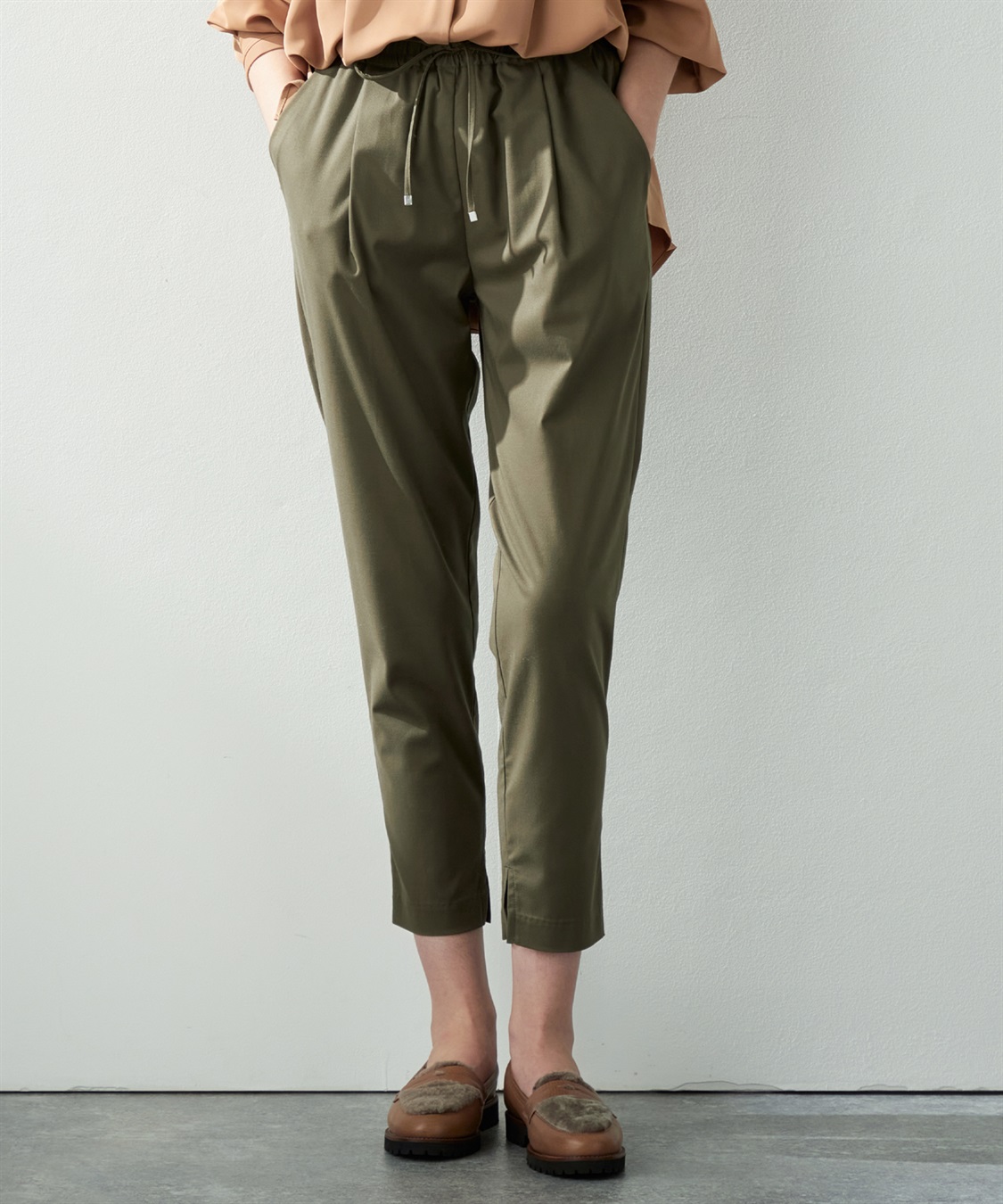 LE SOUK HOLIDAY タックテーパードパンツ_sub_10