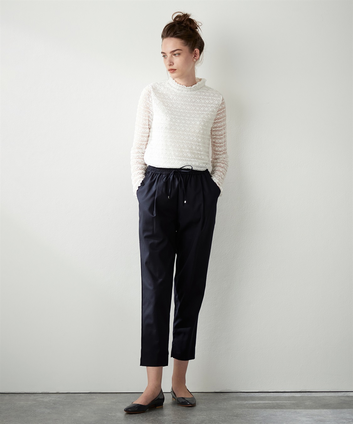 LE SOUK HOLIDAY タックテーパードパンツ_sub_15