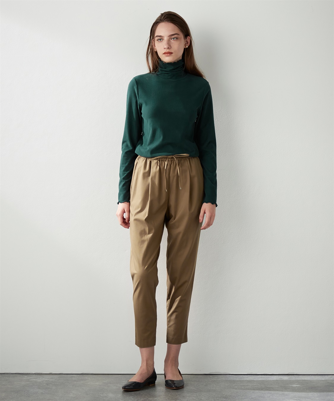 LE SOUK HOLIDAY タックテーパードパンツ_sub_17