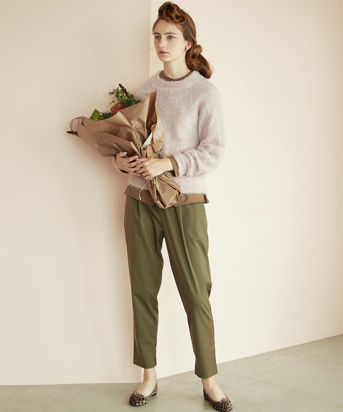 LE SOUK HOLIDAY タックテーパードパンツ_sub_19