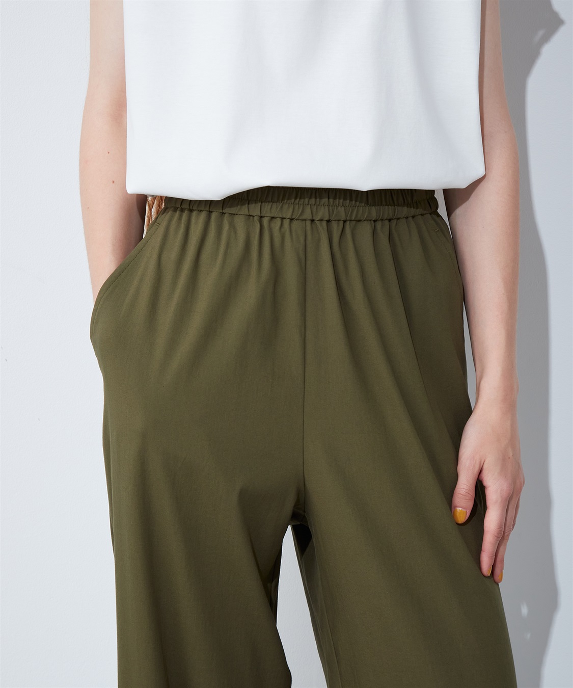 LE SOUK HOLIDAY シャーリングワイドパンツ_sub_5