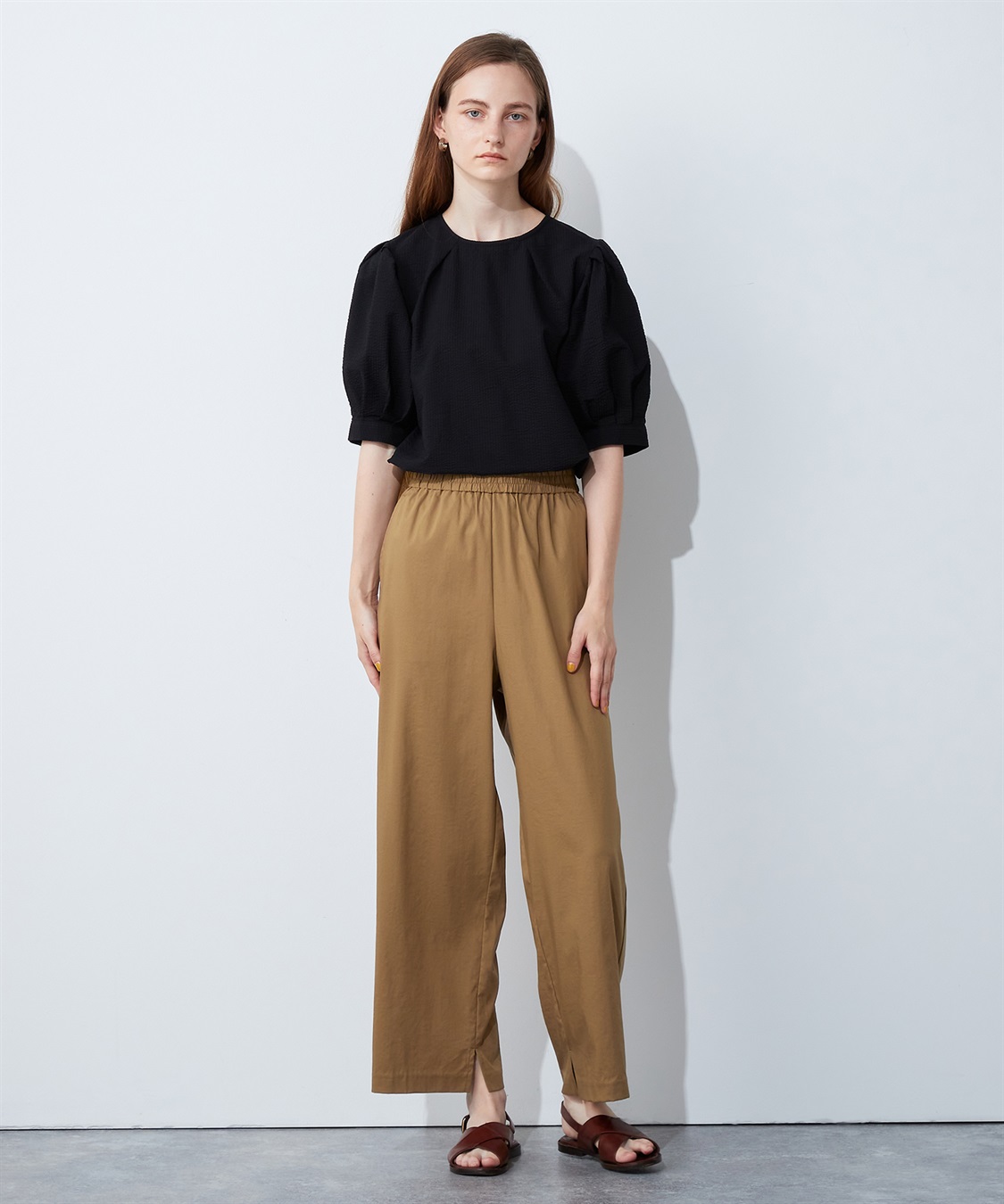 LE SOUK HOLIDAY シャーリングワイドパンツ_sub_15