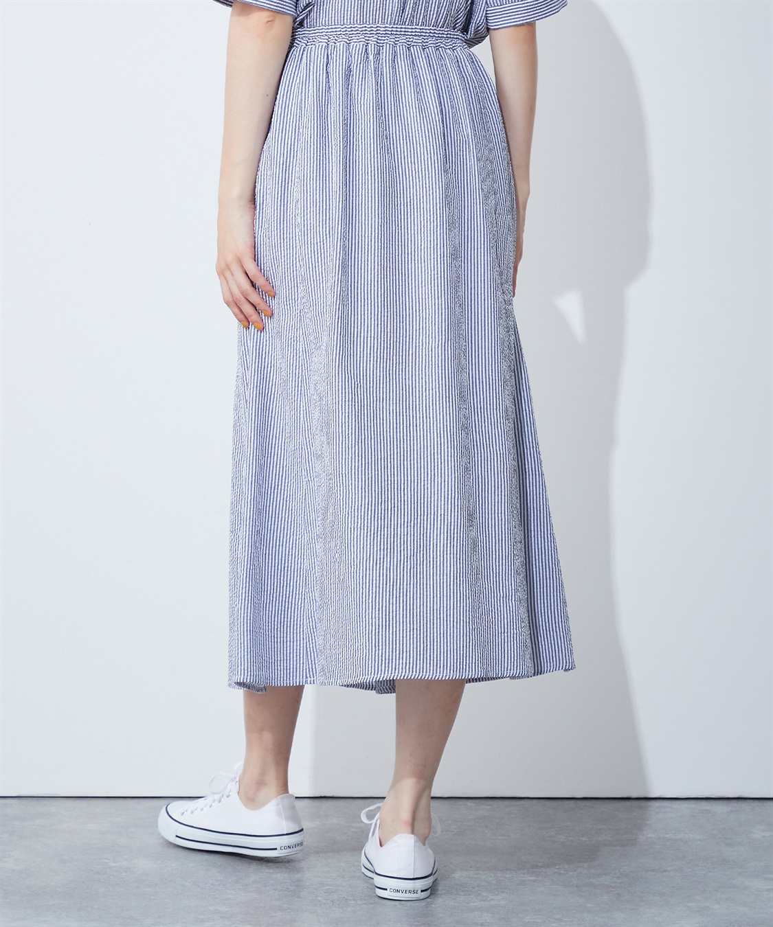 LE SOUK HOLIDAY セミフレアサッカースカート_sub_3