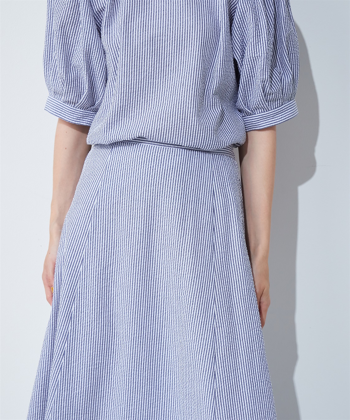 LE SOUK HOLIDAY セミフレアサッカースカート_sub_5