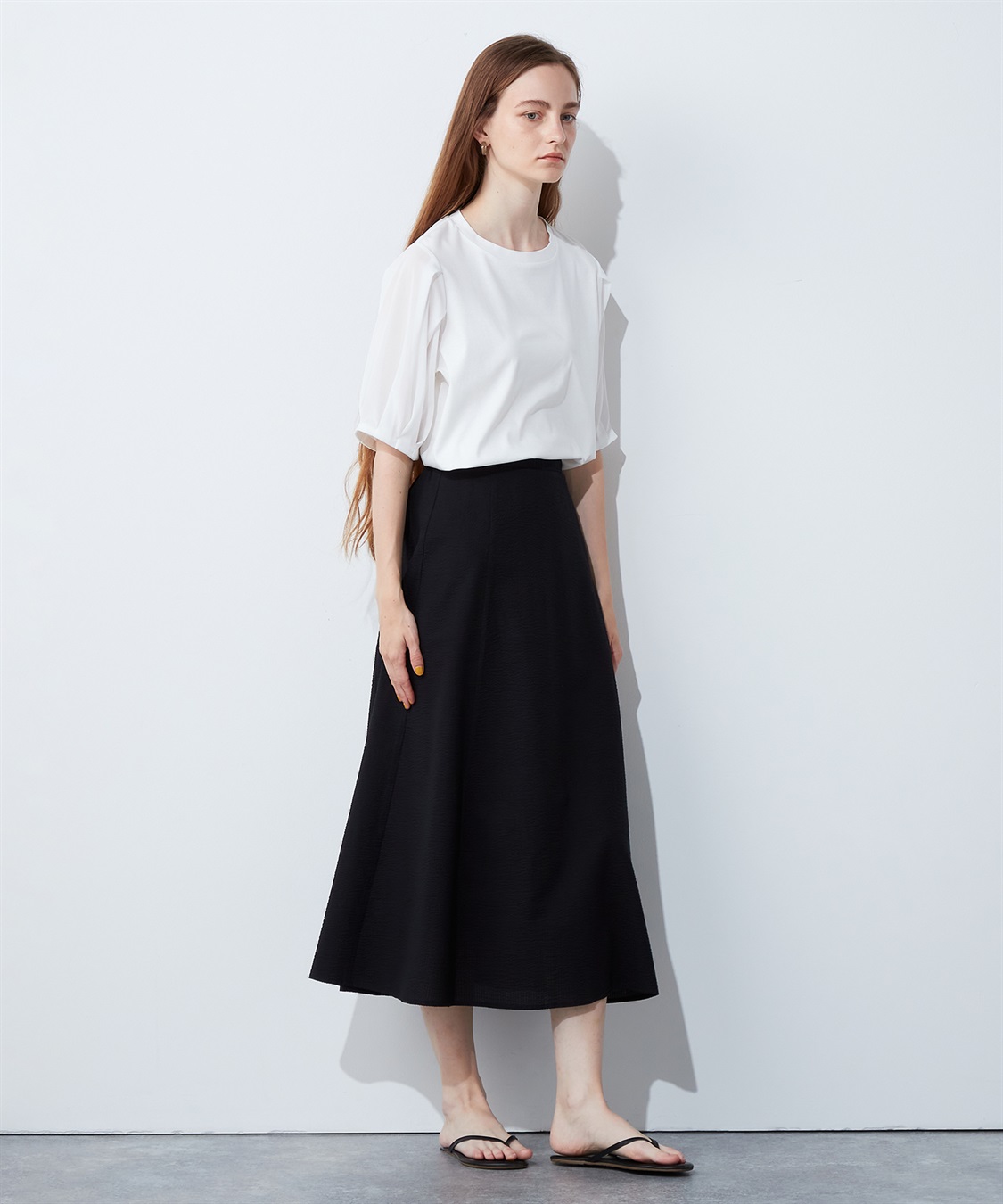 LE SOUK HOLIDAY セミフレアサッカースカート_sub_13