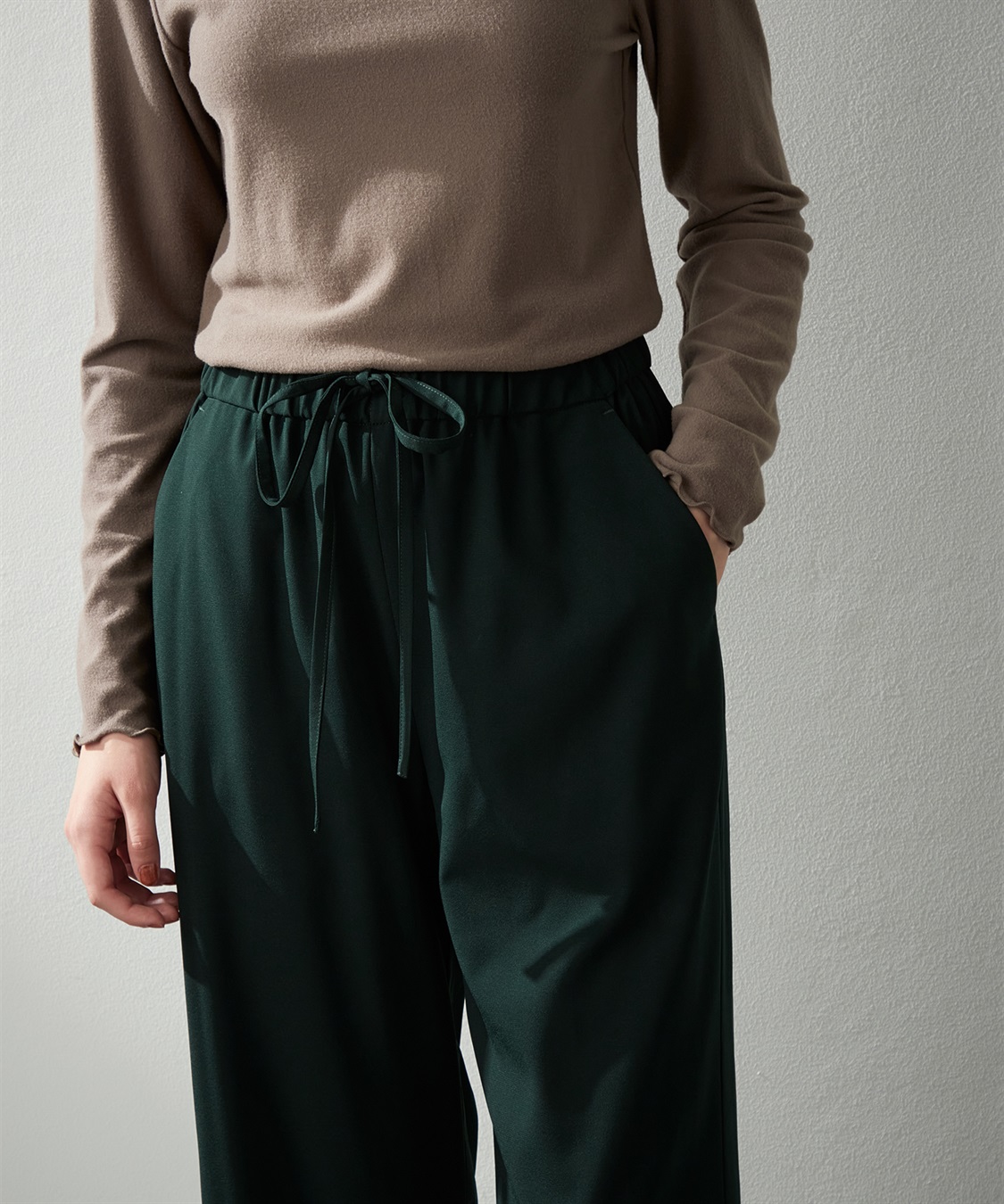 ジョーゼットワイドパンツ LE SOUK HOLIDAY｜クロスプラス公式通販サイト