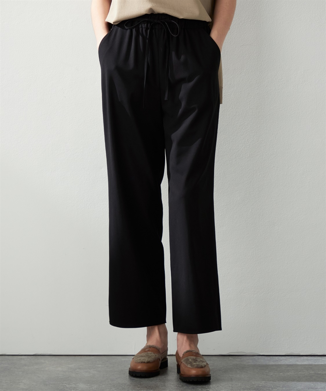 ジョーゼットワイドパンツ LE SOUK HOLIDAY｜クロスプラス公式通販サイト