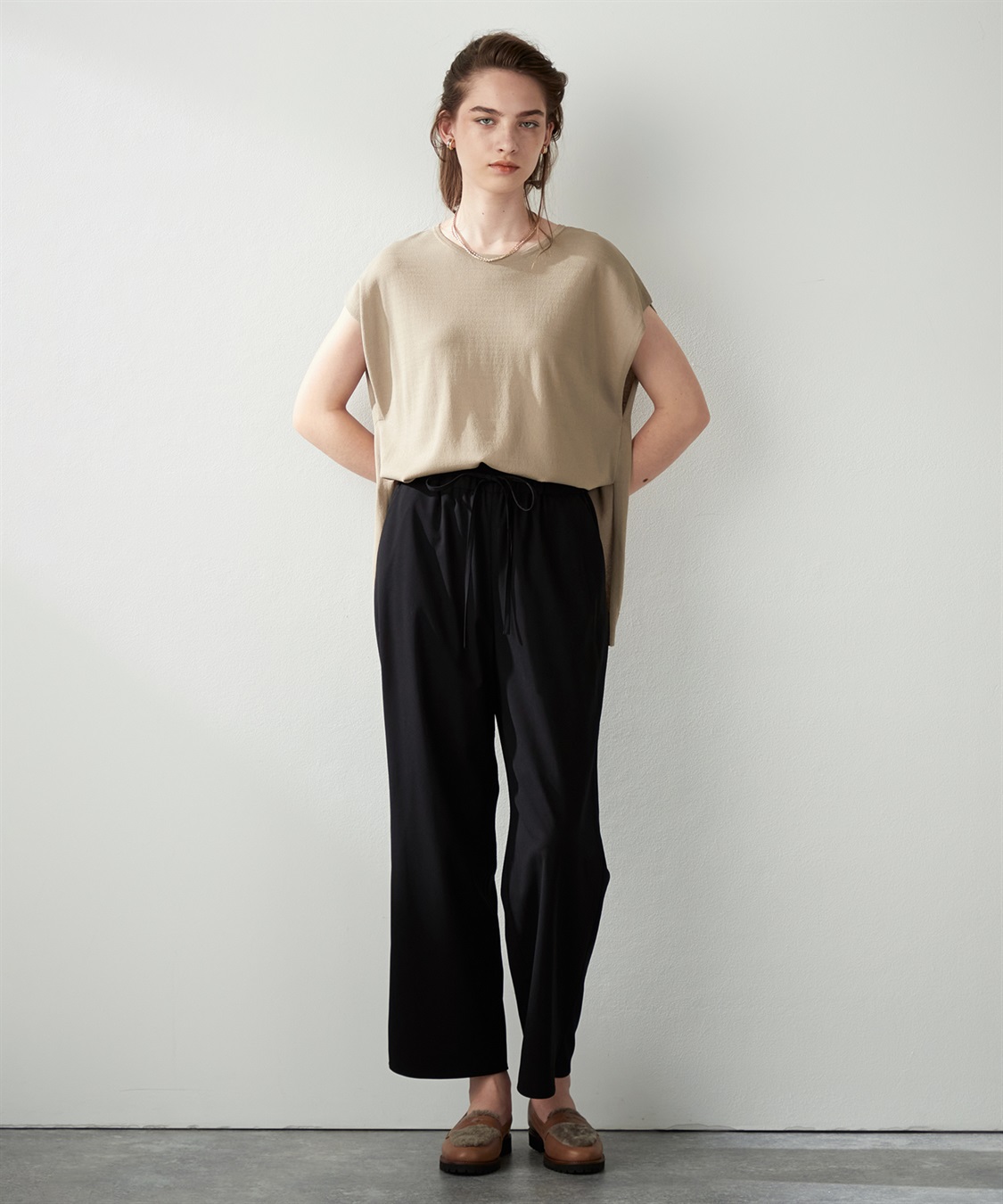 LE SOUK HOLIDAY ジョーゼットワイドパンツ_sub_10