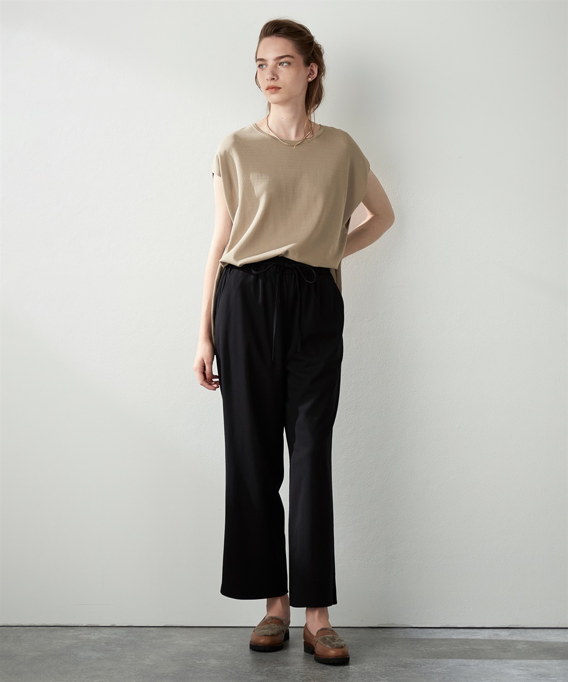 LE SOUK HOLIDAY ジョーゼットワイドパンツ_sub_11