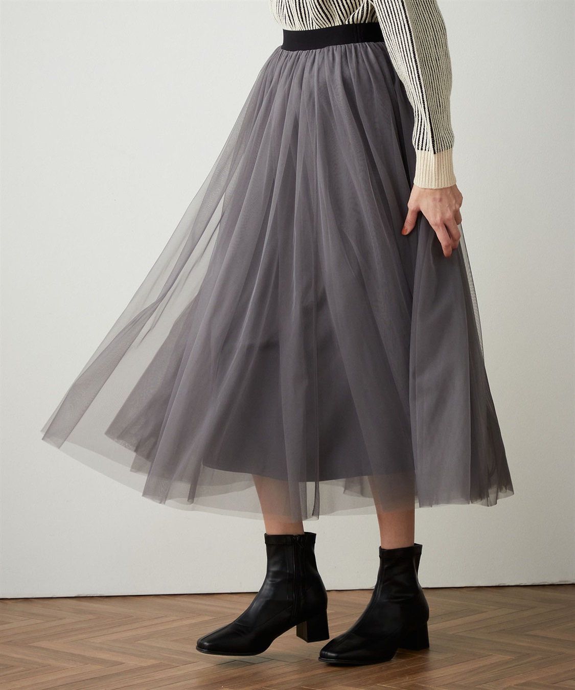 LE SOUK HOLIDAY チュールプリーツスカート_sub_8