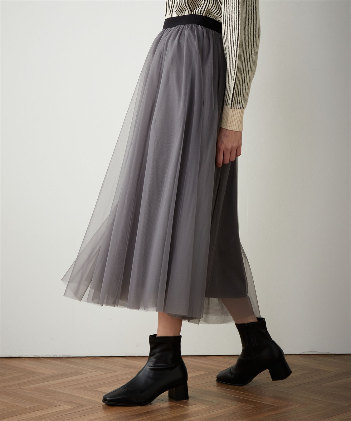 LE SOUK HOLIDAY チュールプリーツスカート_sub_11
