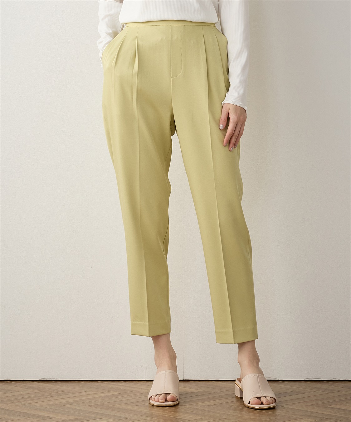 ༓ToMo༓ 様 スマートテーパードパンツ LE SOUK HOLIDAY｜クロスプラス公式