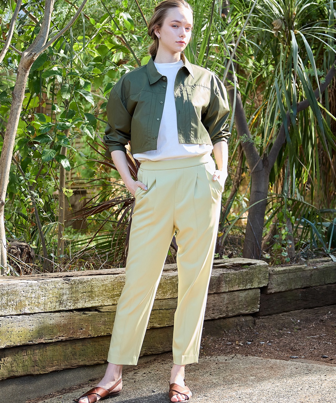 LE SOUK HOLIDAY スマートテーパードパンツ_sub_23