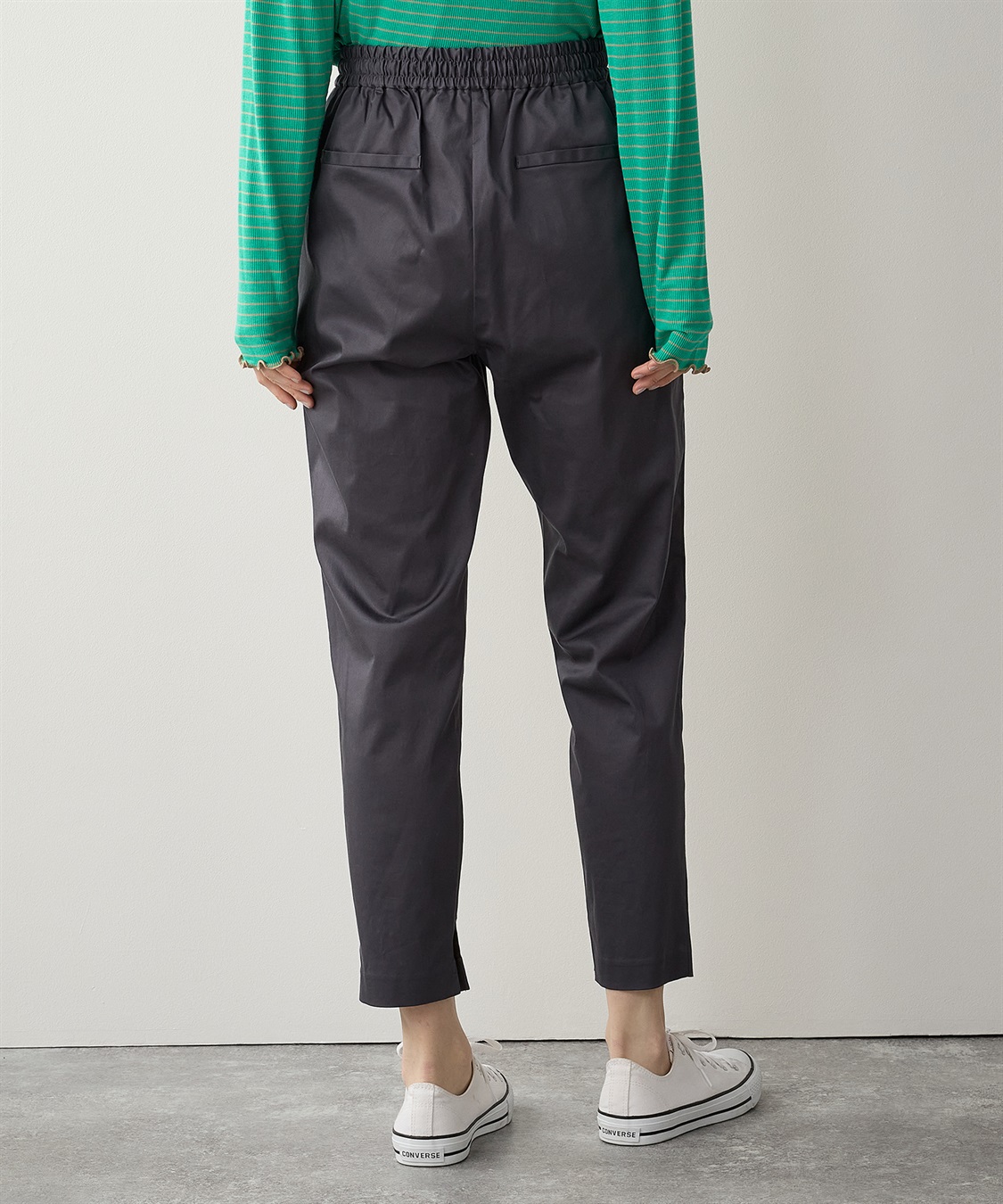 LE SOUK HOLIDAY タックテーパードパンツ_sub_4