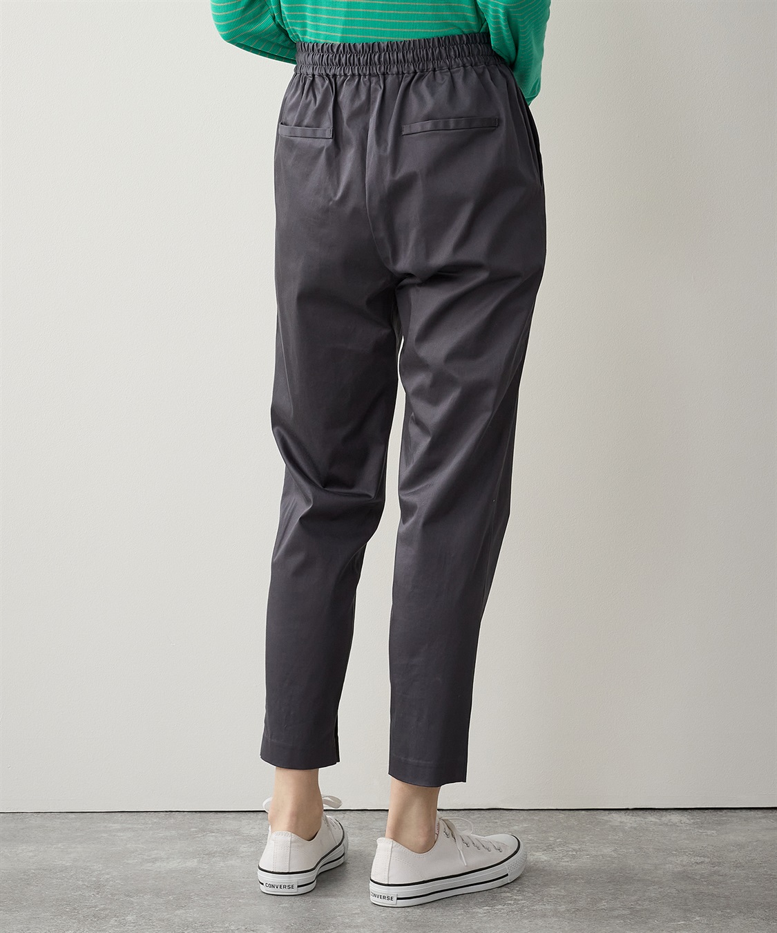 LE SOUK HOLIDAY タックテーパードパンツ_sub_5