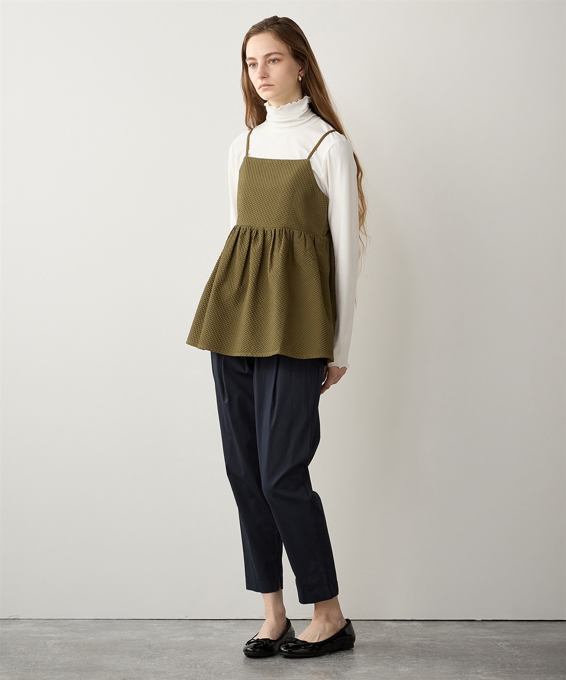 LE SOUK HOLIDAY タックテーパードパンツ_sub_13