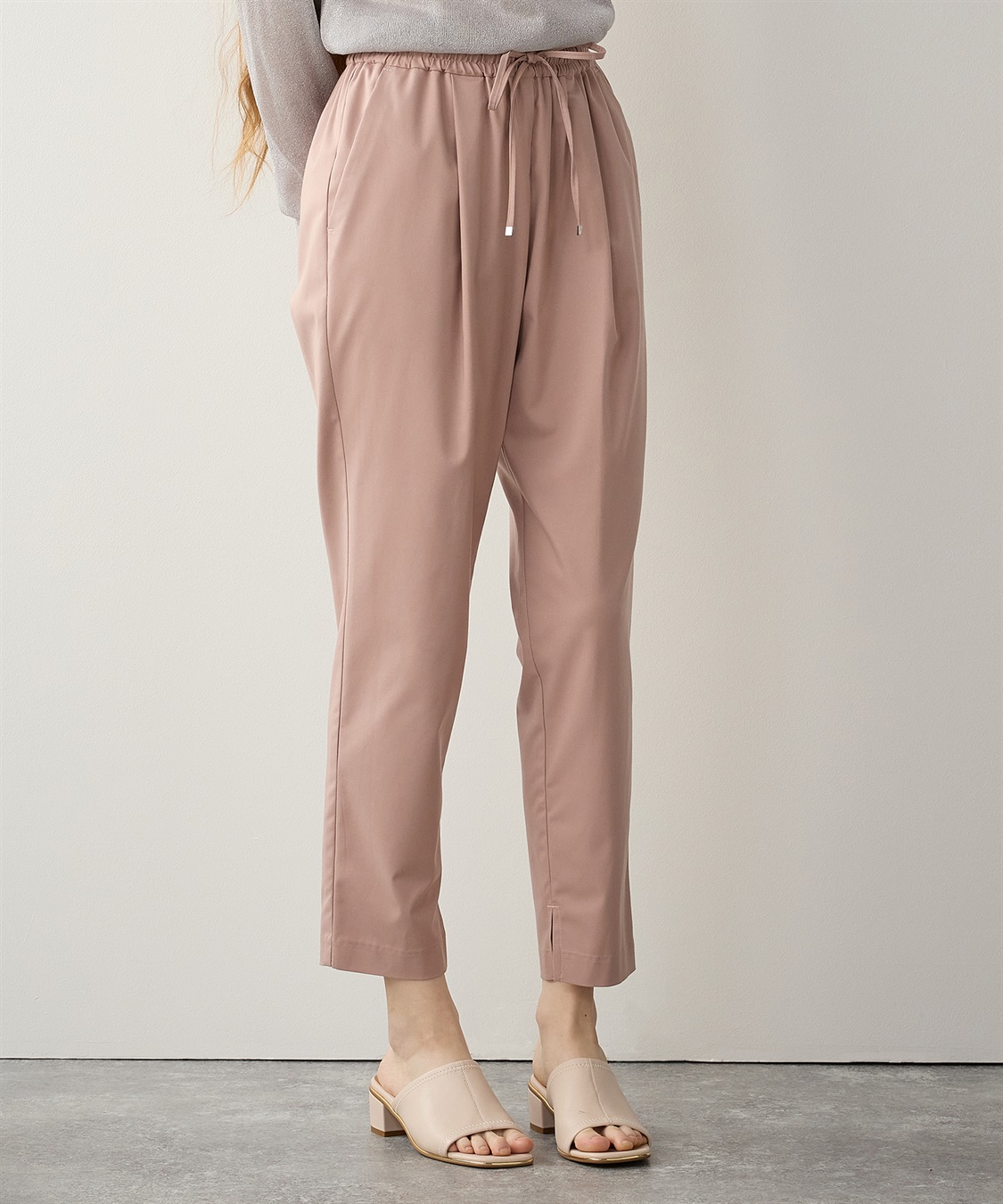 LE SOUK HOLIDAY タックテーパードパンツ_sub_16