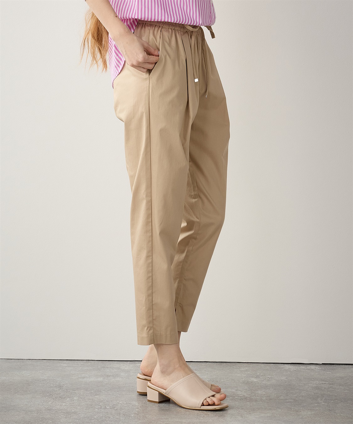 LE SOUK HOLIDAY タックテーパードパンツ_sub_20