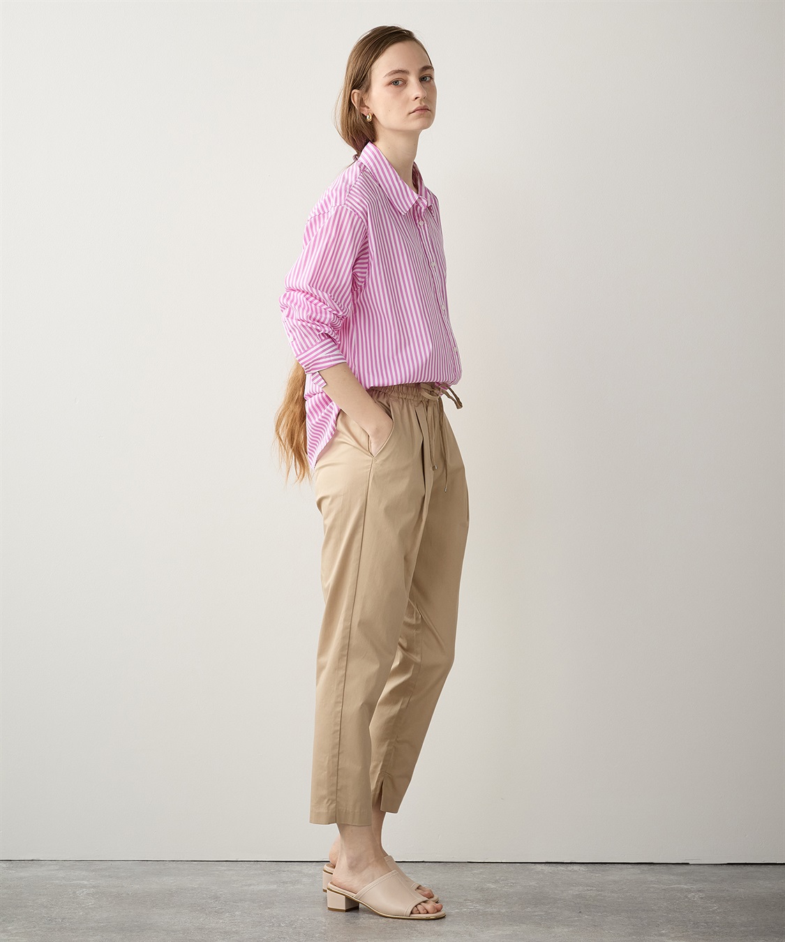 LE SOUK HOLIDAY タックテーパードパンツ_sub_21