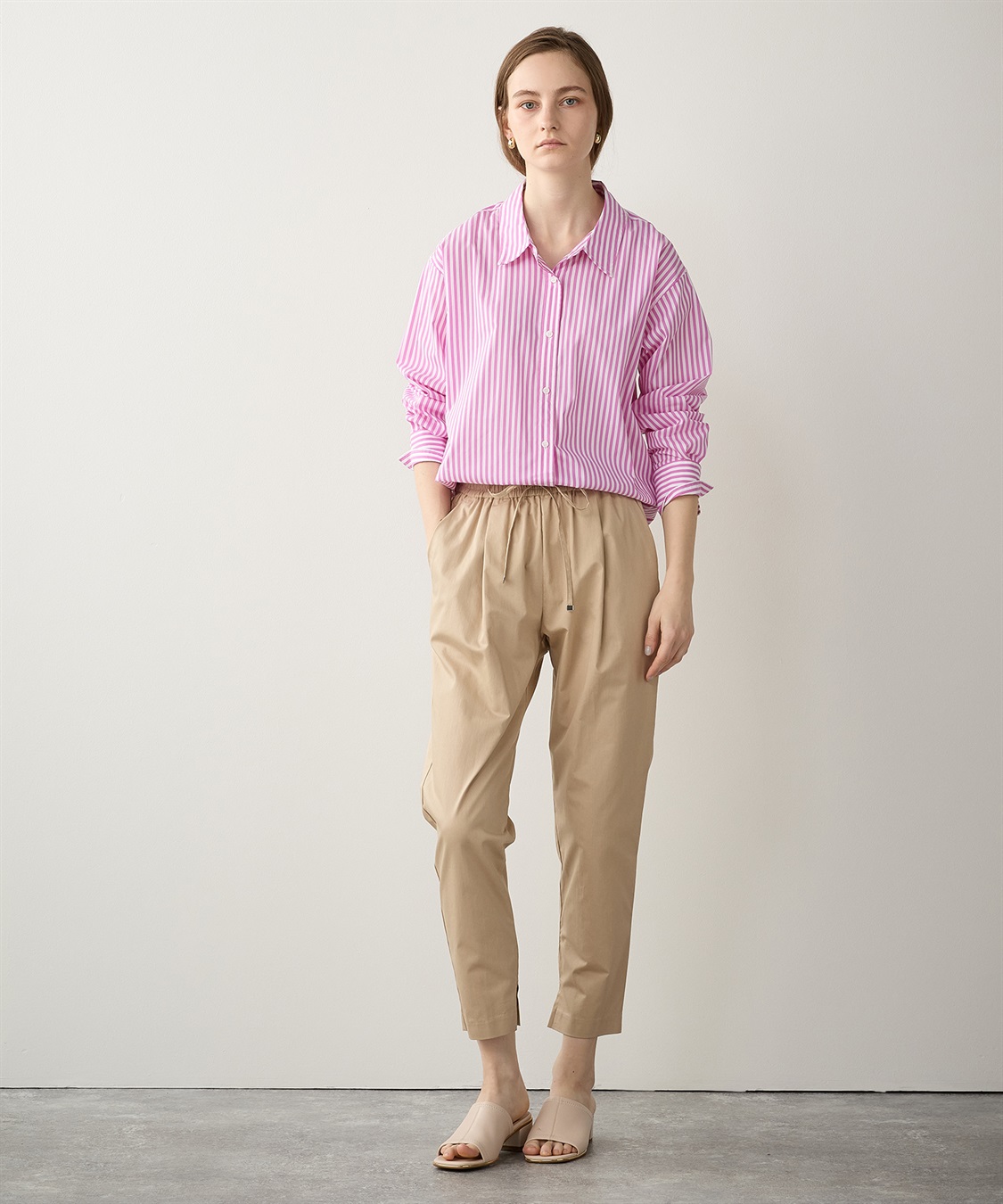 LE SOUK HOLIDAY タックテーパードパンツ_sub_22